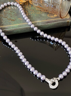 铜合金8184复古时尚百搭项链