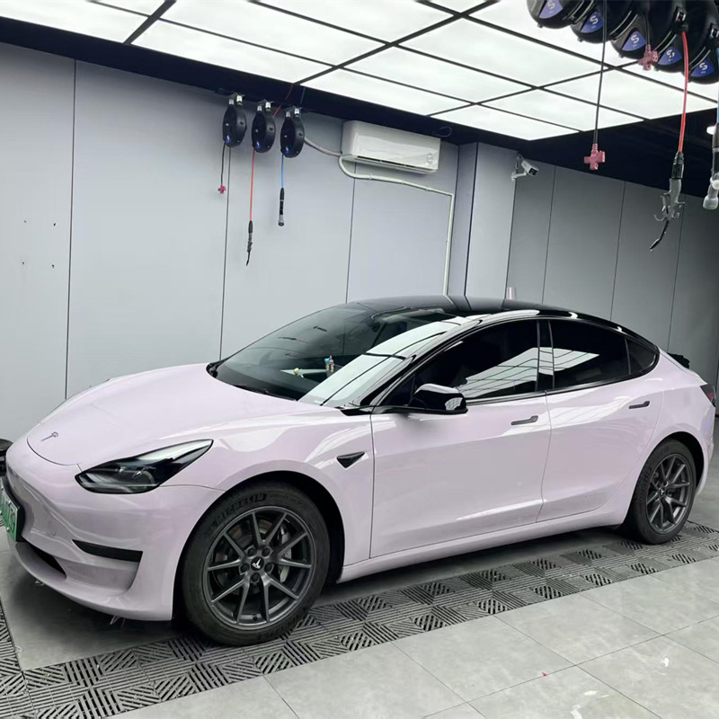 杭州汽车车身改色膜包施工尼帕膜