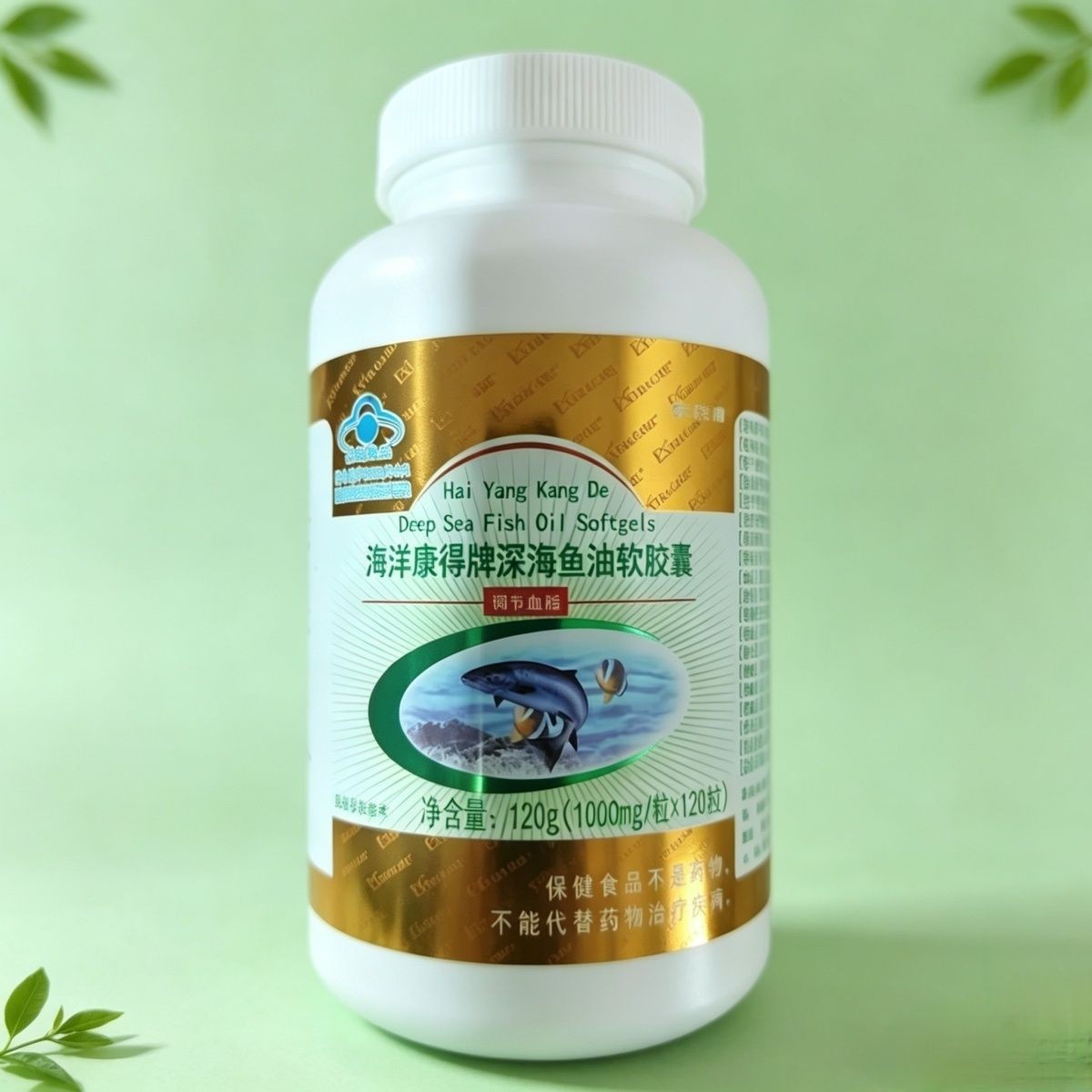 莱蒂菲 安佐康鱼油软胶囊 产品编号:8512 深海鱼油