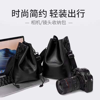 索尼镜头相机袋单肩斜跨包柔软