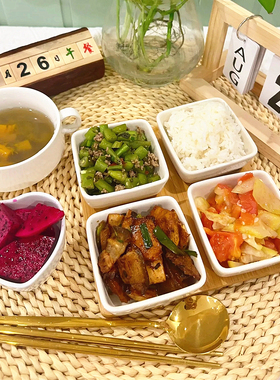 幼儿园美食摆拍餐具餐食伙食拍照道具午餐菜品食谱拍摄道具套装盘