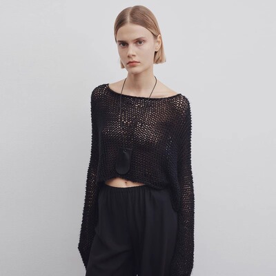 性感薄款镂空罩衫防晒套头
