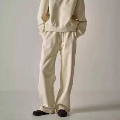 直筒运动长裤抽绳松紧卫裤