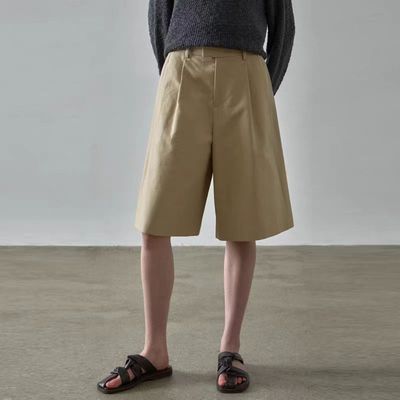 短裤女夏高腰显瘦阔腿五分裤
