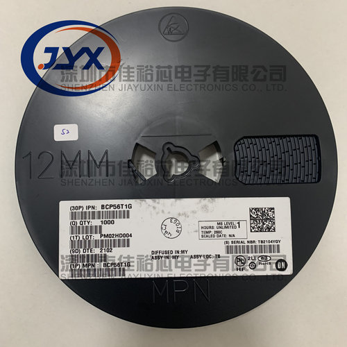 BCP56T1G 丝印BH 1A 80V SOT223 双极晶体三极管 全新原装进口ON