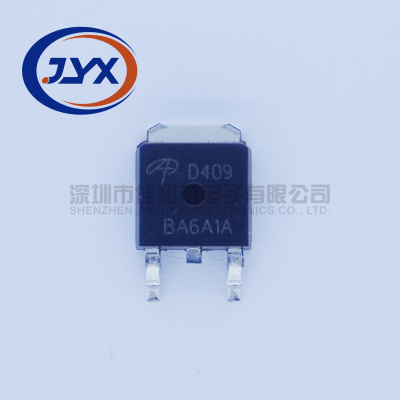 AOS进口原装 AOD409 贴片TO-252 MOS管三极管 60V 26A P沟道 D409