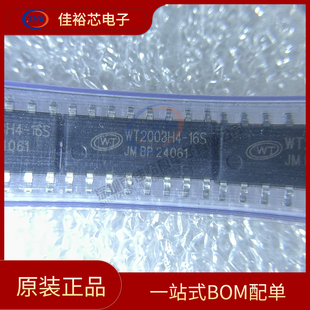 全新进口 WT2003H4-16S 封装 SOP16 高品质MP3音频接口芯片