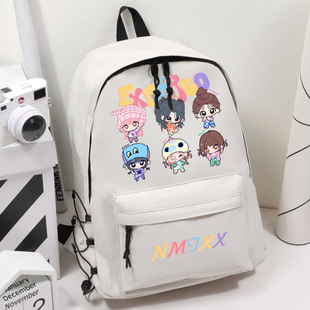 NMIXX专辑同款 雪允 吴海媛应援周边学生书包韩版ins风双肩包背包