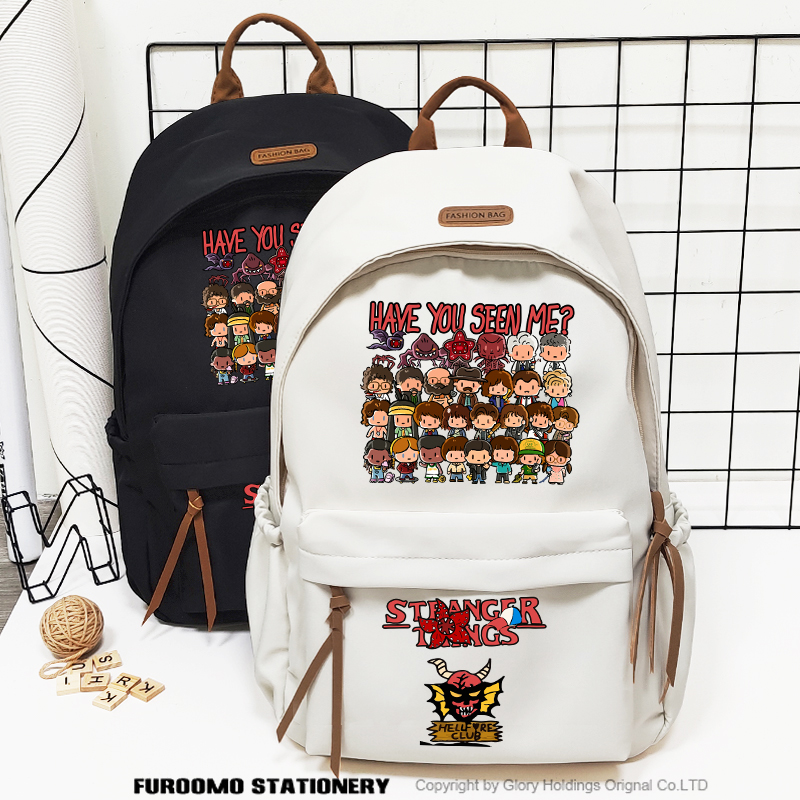 美剧怪奇物语联名周边Max书包