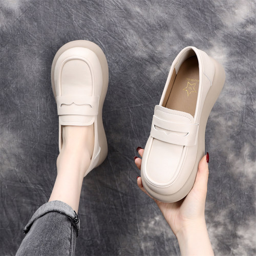 大码妈妈鞋卡恋伊单鞋舒适软底