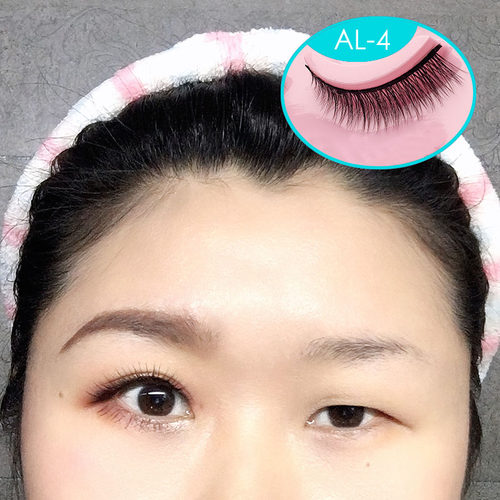 可撑双眼皮硬梗自然仿真假睫毛