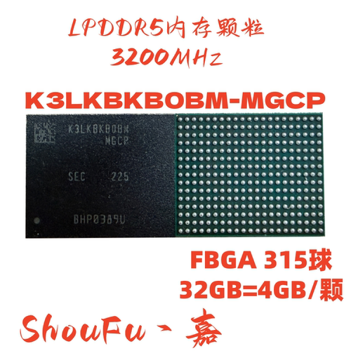 K3LKBKB0BM-MGCPLPDDR5BGA315