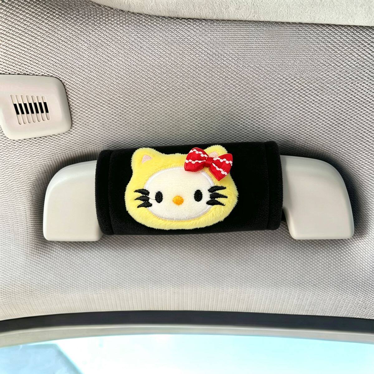 汽车顶棚装饰小猫卡通拉手保护套