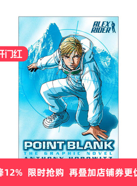 英文原版 Point Blank the Graphic Novel Alex Rider 02 直射点 少年007系列2 漫画小说 Anthony Horowitz 进口英语原版书籍