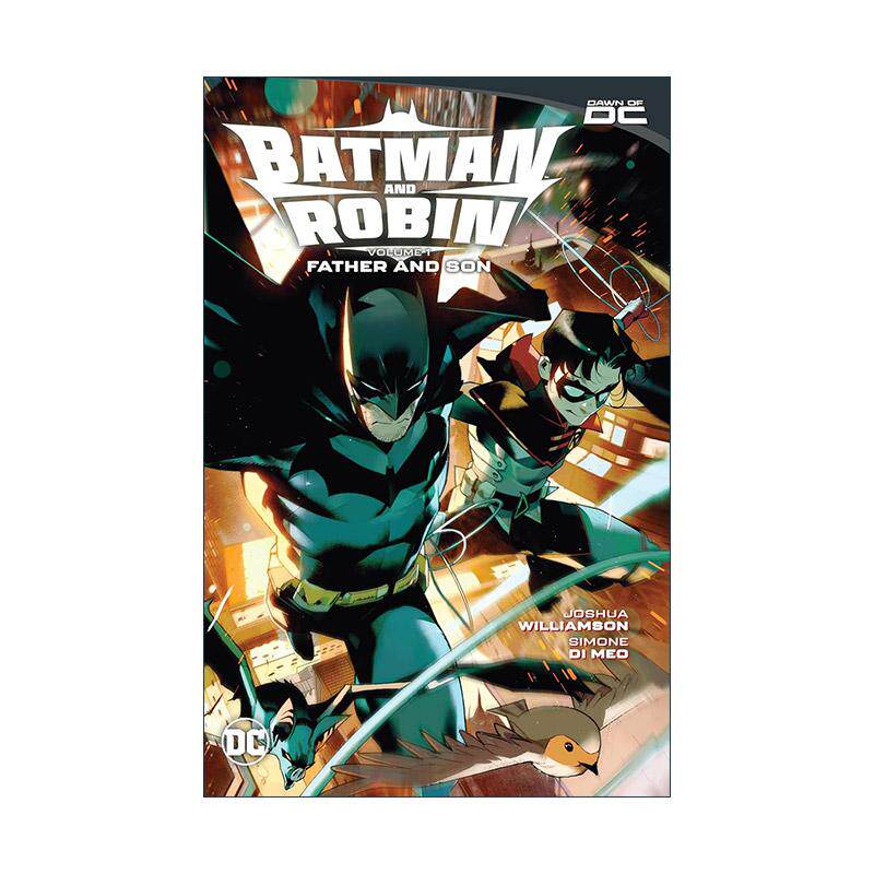 英文原版 Batman and Robin 1 Father and Son 蝙蝠侠与罗宾 卷一 父与子 DC漫画 Joshua Williamson 英文版 进口英语原版书籍