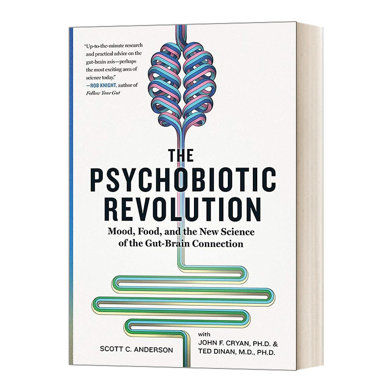 英文原版The Psychobiotic Revolution 《精神益生菌》 情绪、食物和肠脑联系的新科学进口书籍