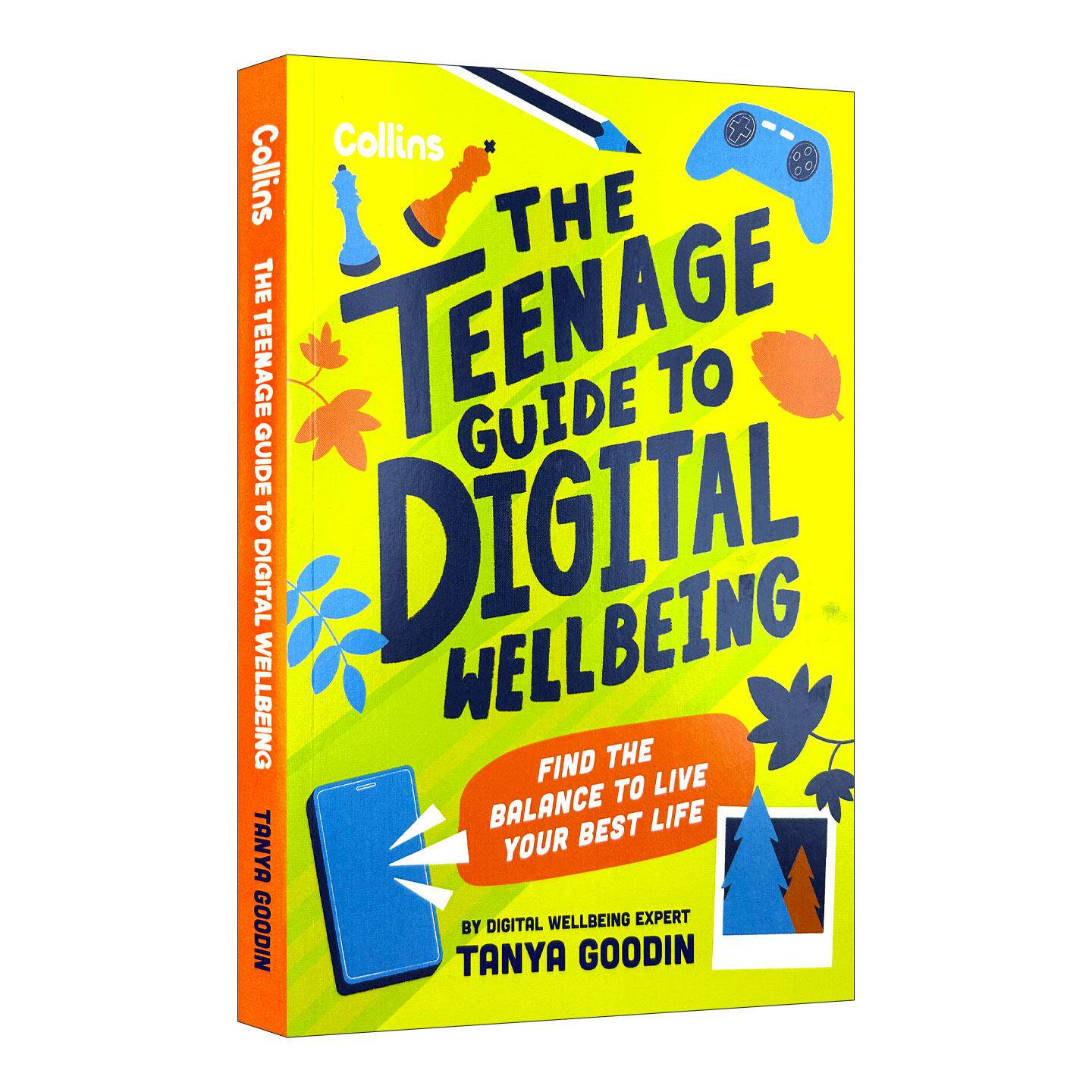 英文原版 Collins The Teenage Guide to Digital Wellbeing 柯林斯青少年数字健康指南 12步找回生活平衡 英文版进口英语原版书籍