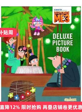 英文原版 Despicable Me 3 Deluxe Picture Book 神偷奶爸3绘本 小黄人精装绘本 英文版 进口英语原版书籍