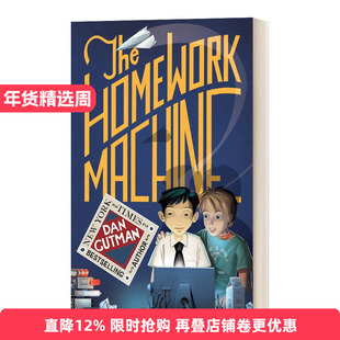英文原版 The Homework Machine 会写作业的机器 英文版 进口英语原版书籍