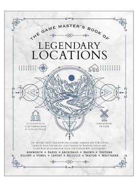 英文原版 The Game Master’s Book of Legendary Locations 游戏大师 传奇之地宝典 精装 英文版 进口英语原版书籍