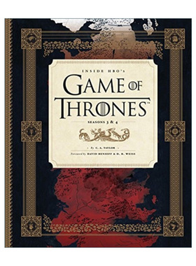 Inside HBO's Game of Thrones #2 权力的游戏  HBO官方设定 3-4季进口原版英文书籍