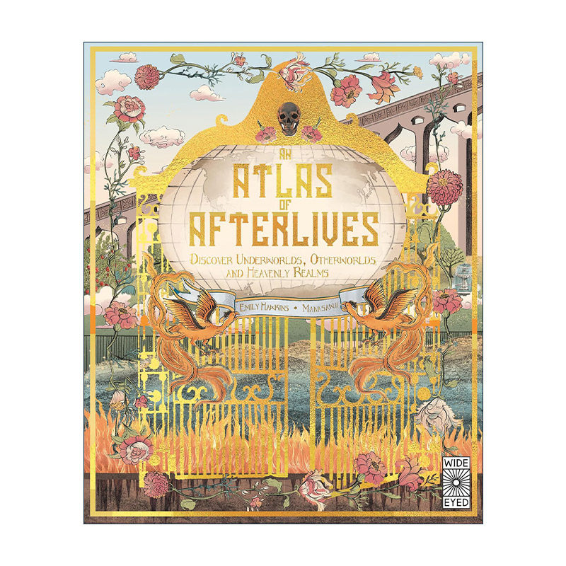 英文原版 An Atlas of Afterlives 来世图集 探索地下世界 异世界和天界 儿童科普百科精装读物 英文版 进口英语原版书籍
