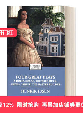 英文原版 Four Great Plays of Henrik Ibsen 有罪的我们 易卜生四大戏剧 Enriched Classics系列 英文版 进口英语原版书籍