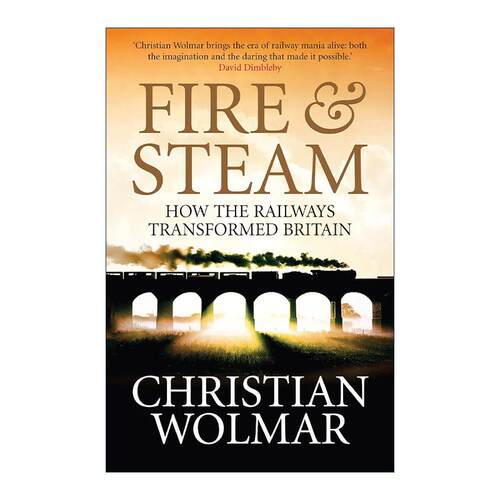 英文原版 Fire and Steam 火与蒸汽 铁路如何造就英国 Christian Wolmar 英文版 进口英语原版书籍