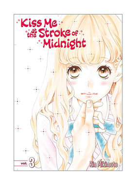 英文原版 Kiss Me at the Stroke of Midnight 3 午夜0时的吻3 片寄凉太 漫画 Rin Mikimoto 英文版 进口英语原版书籍