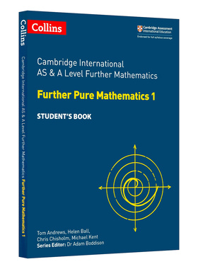 柯林斯剑桥国际进阶纯数学1 学生用书 Collins AS and A Level Further Pure Mathematics 1 英文原版 考试书籍