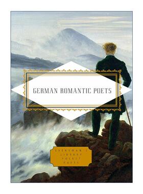 英文原版 German Romantic Poets 德国浪漫主义诗人 诗歌精选集 人人图书馆口袋诗人系列 歌德 席勒 精装 英文版进口英语原版书籍