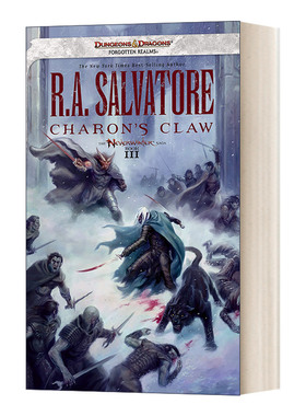 英文原版 Charon's Claw Legend of Drizzt Neverwinter Saga  Book 3 龙与地下城 无冬城系列3 查荣之爪 英文版 进口英语原版书籍