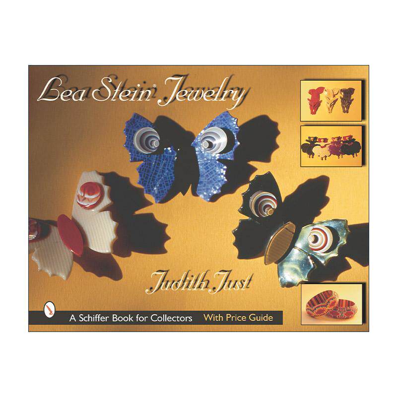 英文原版 Lea Stein Jewelry 蕾雅·斯坦珠宝 中古塑料珠宝首饰设计 收藏参考指南 精装 Judith Just 英文版 进口英语原版书籍