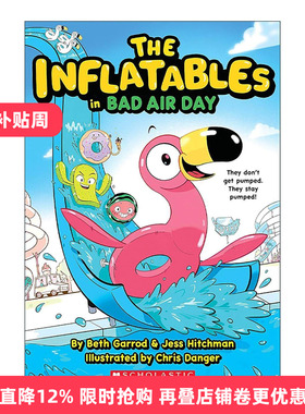 英文原版 The Inflatables In Bad Air Day 充气艇大作战1 图像小说 英文版 进口英语原版书籍