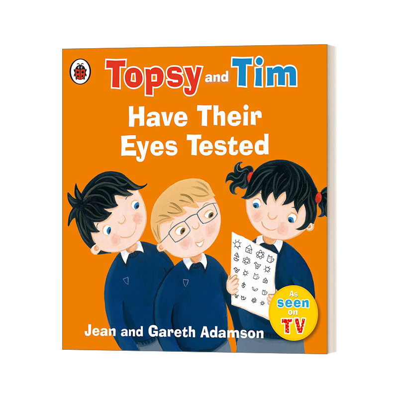 英文原版 Topsy and Tim Have Their Eyes Tested 托普西和蒂姆生活体验系列 测视力 英文版 进口英语原版书籍