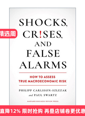 英文原版 Shocks Crises and False Alarms 冲击 危机和虚假警报 如何评估真正的宏观经济风险 哈佛商业评论 精装进口英语原版书籍
