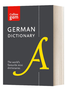 Collins Gem German Dictionary 柯林斯德语英语小词典 第12版进口原版英文书籍