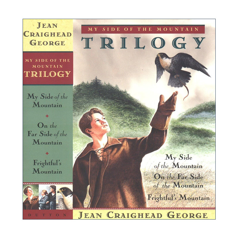 英文原版 My Side of the Mountain Trilogy 山中岁月 山居岁月三部曲 纽伯瑞奖得主Jean Craighead精装 进口英语原版书籍