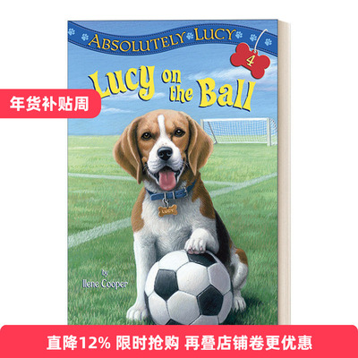 英文原版 Absolutely Lucy 04: Lucy on the Ball 绝对的露西系列4 舞会上的露西 儿童章节桥梁书 Amanda Harvey  进口英语书籍