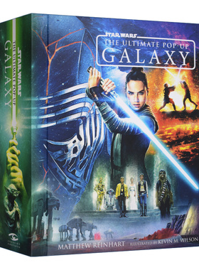 Star Wars The Ultimate Pop Up Galaxy 星球大战 银河星系 立体书进口英文原版书籍