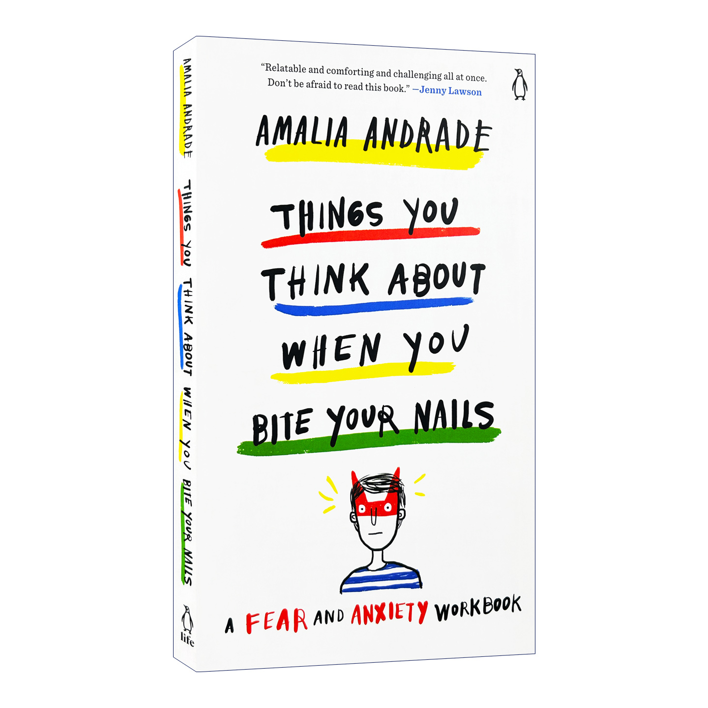 英文原版 Things You Think About When You Bite Your Nails 当你咬指甲时你会想到的事情 理解和克服恐惧与焦虑 Amalia Andrade