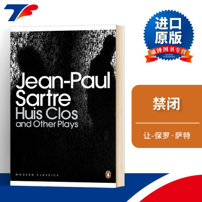 英文原版 Huis Clos and Other Plays萨特经典戏剧现代经典禁闭恭顺的妓女及魔鬼与上帝英文版进口英语原版书籍