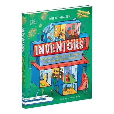 Inventors发明家 世界上天才的发明背后的精彩故事进口原版英文书籍