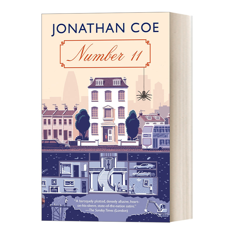 Number 11: A novel 11号 英国批判讽刺小说 Jonathan Coe进口原版英文书籍