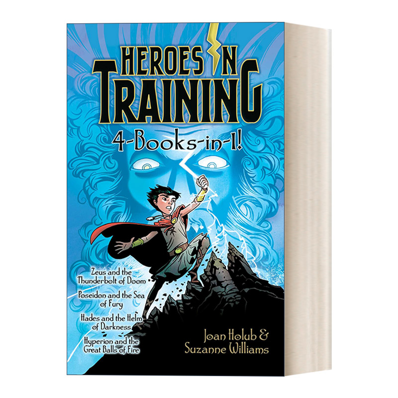 英文原版 Heroes in Training 4-Books-in-1 英雄在磨练 4合1 希腊神话与英雄的故事 英文版 进口英语原版书籍