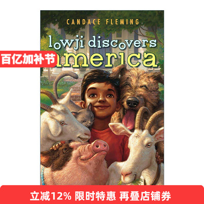 英文原版 Lowji Discovers America 洛吉发现美国 文化适应之旅 英文版 进口英语原版书籍