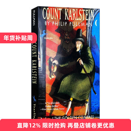 英文原版 Count Karlstein 卡斯坦伯爵 儿童幽默恐怖故事小说 黑暗物质三部曲作者Philip Pullman 英文版 进口英语原版书籍