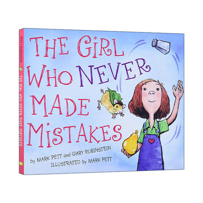 英文原版 The Girl Who Never Made Mistakes 我不敢试 我怕犯错 儿童性格培养精装绘本 Mark Pett马克·派特 进口英语原版书籍