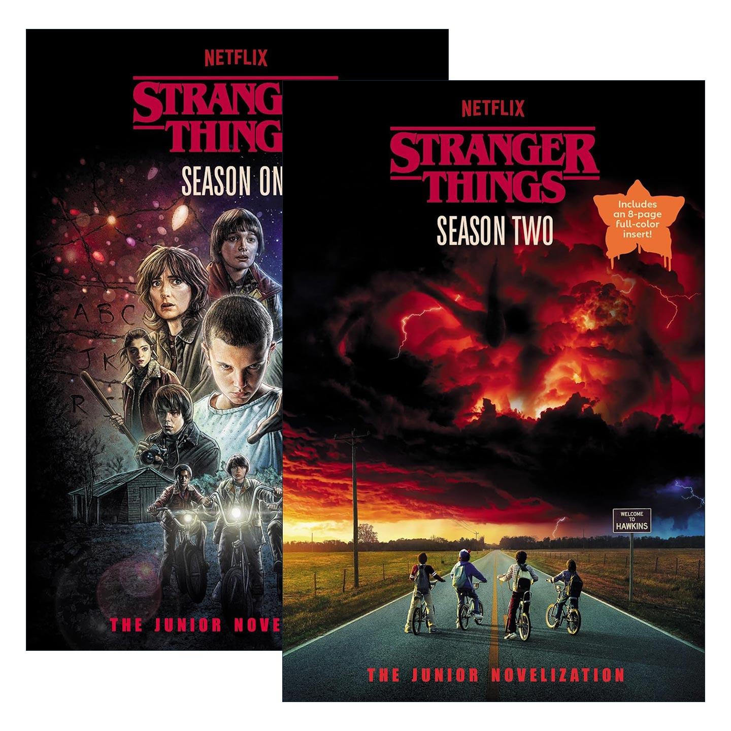 英文原版 Stranger Things  Season 怪奇物语系列2册 青少年小说版 Matthew J. Gilbert 英文版 进口英语原版书籍