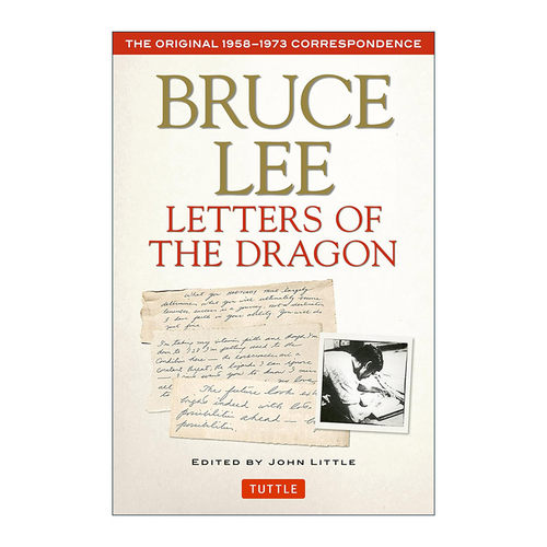 英文原版 Bruce Lee Letters of the Dragon The Bruce Lee Library 李小龙1958-1973年原始书信集 英文版 进口英语原版书籍